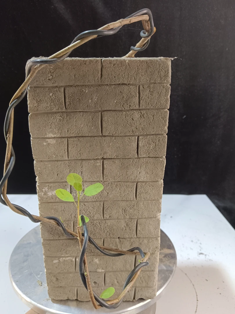 纯手工制作老青砖花盆！