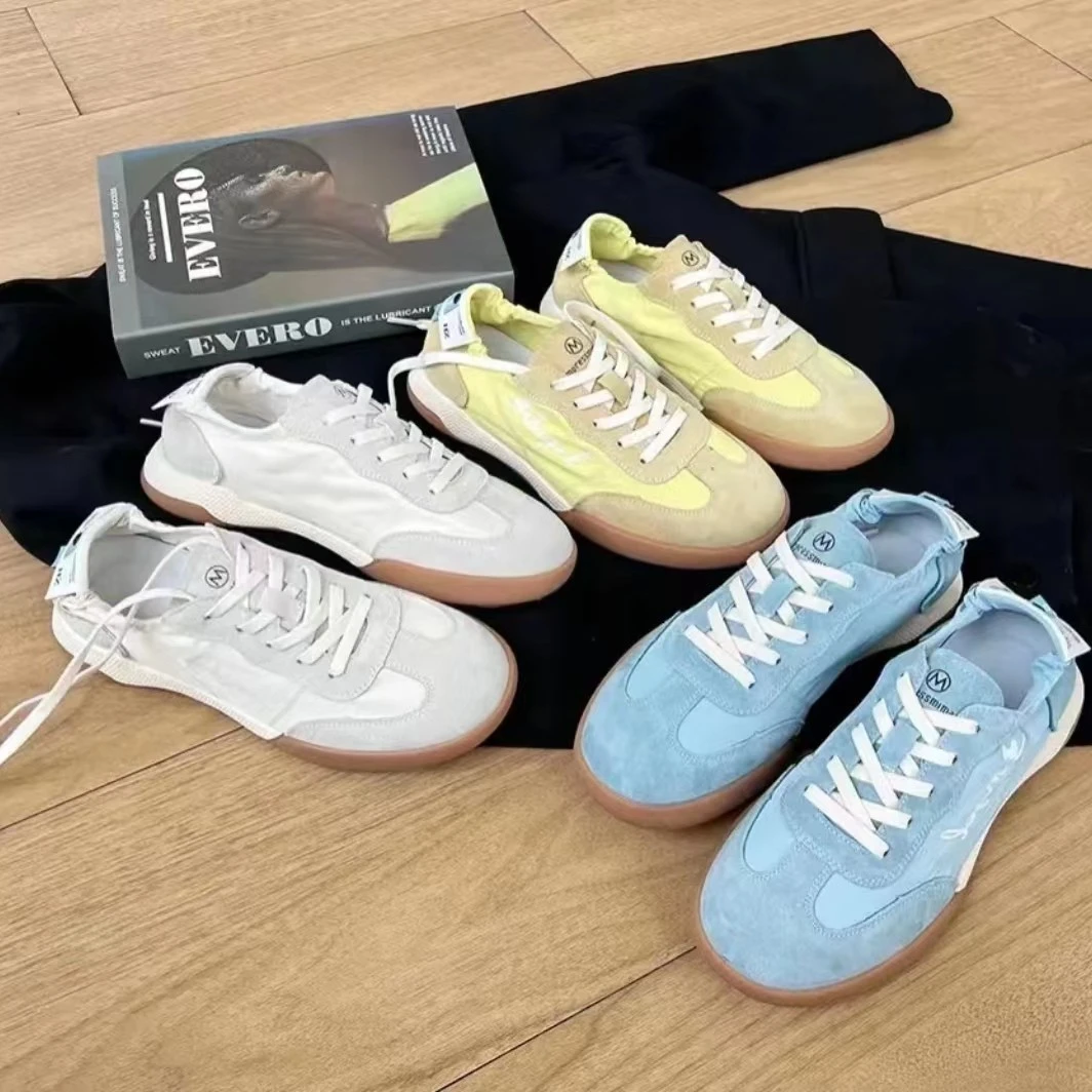 回力潮品德训鞋女新款复古系带百搭软底运动小白鞋运动透气休闲鞋