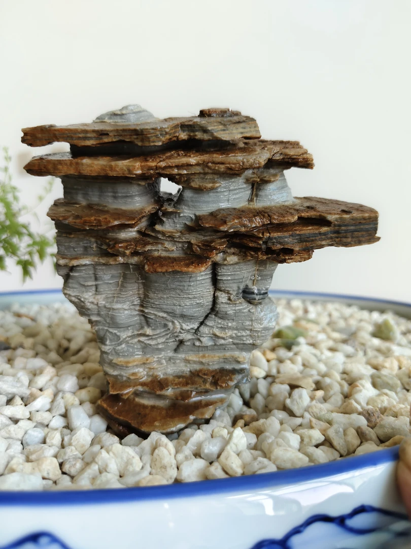 太行奇石假山流水微景观鱼缸造景天然盆景素材一物一拍私拍随机