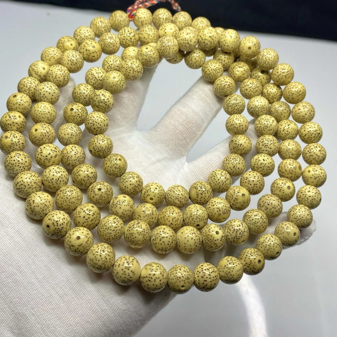 海南原生态星月菩提圆珠108长串
