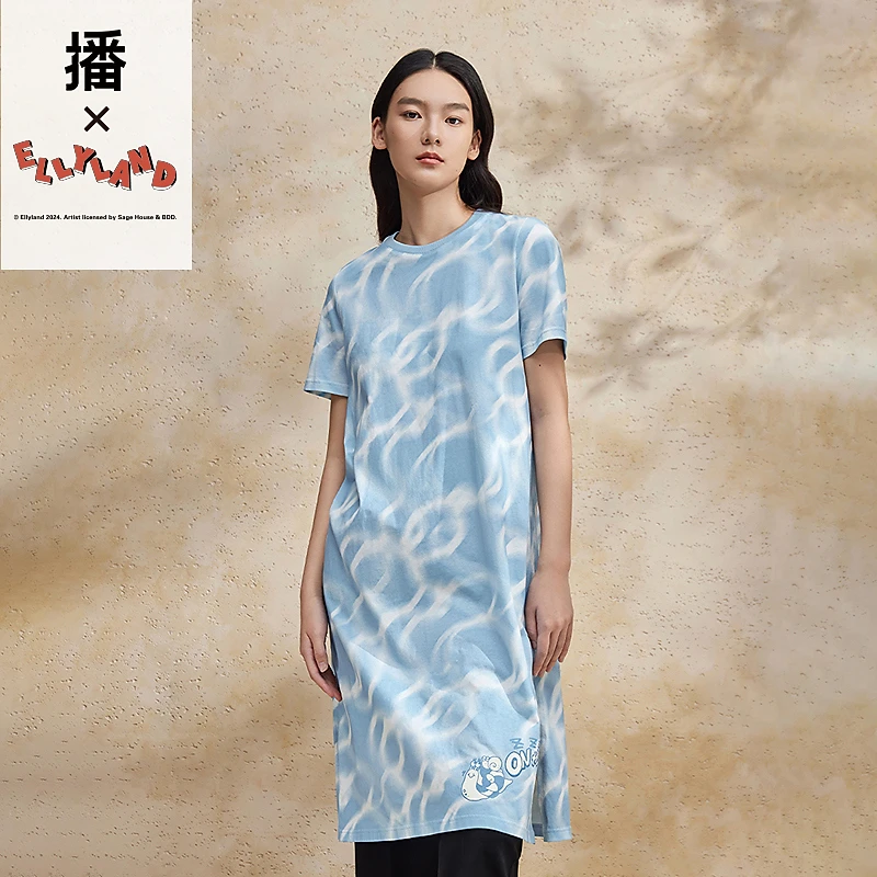 播ELLYLAND联名夏新品连衣裙BDR2LD1120