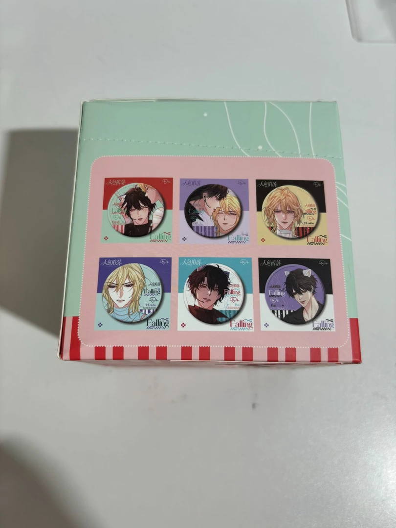 【平拆】人鱼陷落漫画衍生周边心跳研究所款徽章盲盒