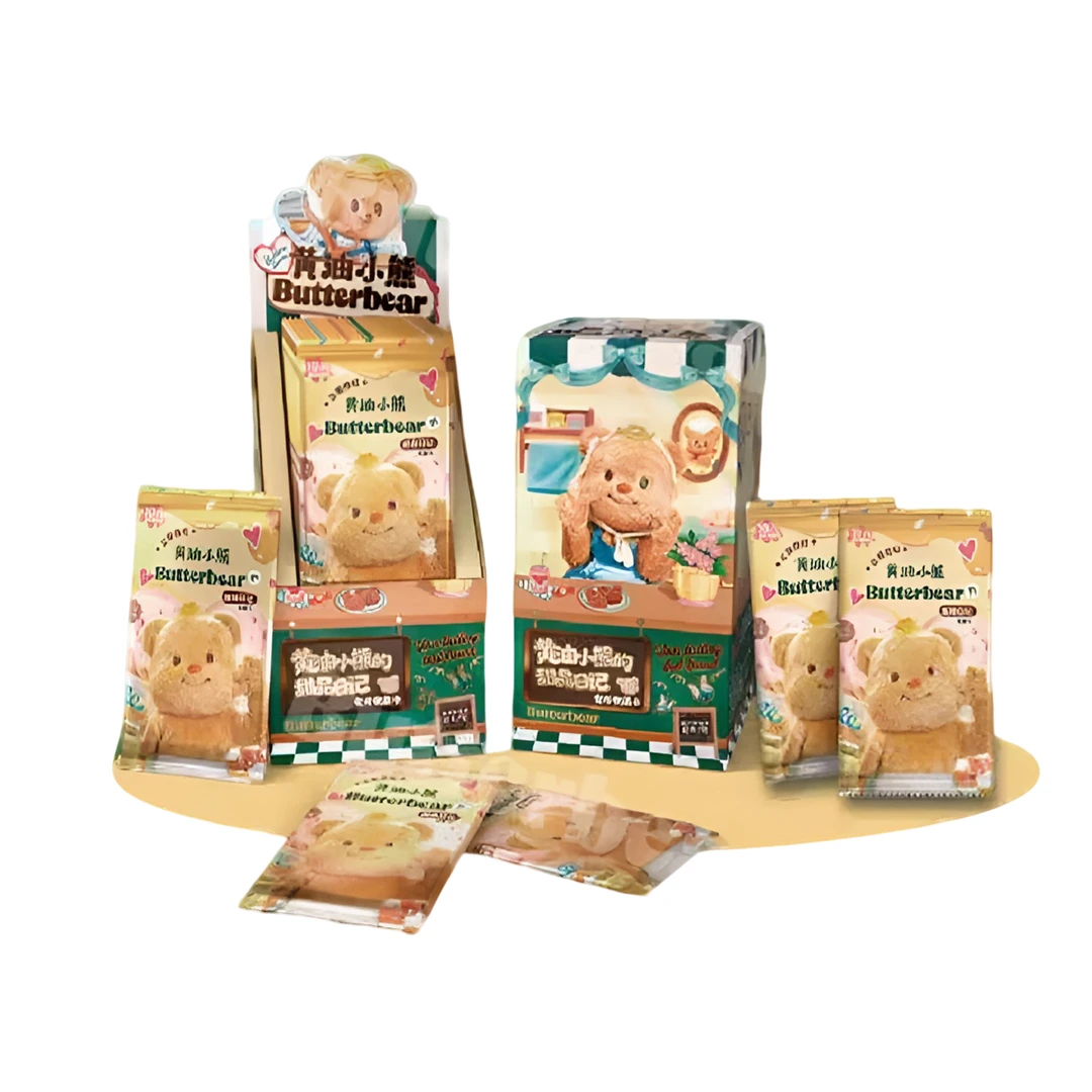 SHININGSOUL/闪魂【平拆】闪魂黄油小熊的甜品日记收藏卡牌盲盒