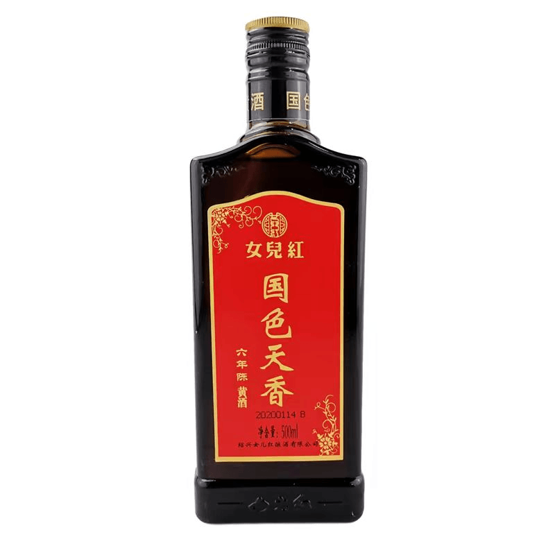女儿红六年陈国色天香绍兴黄酒500ml