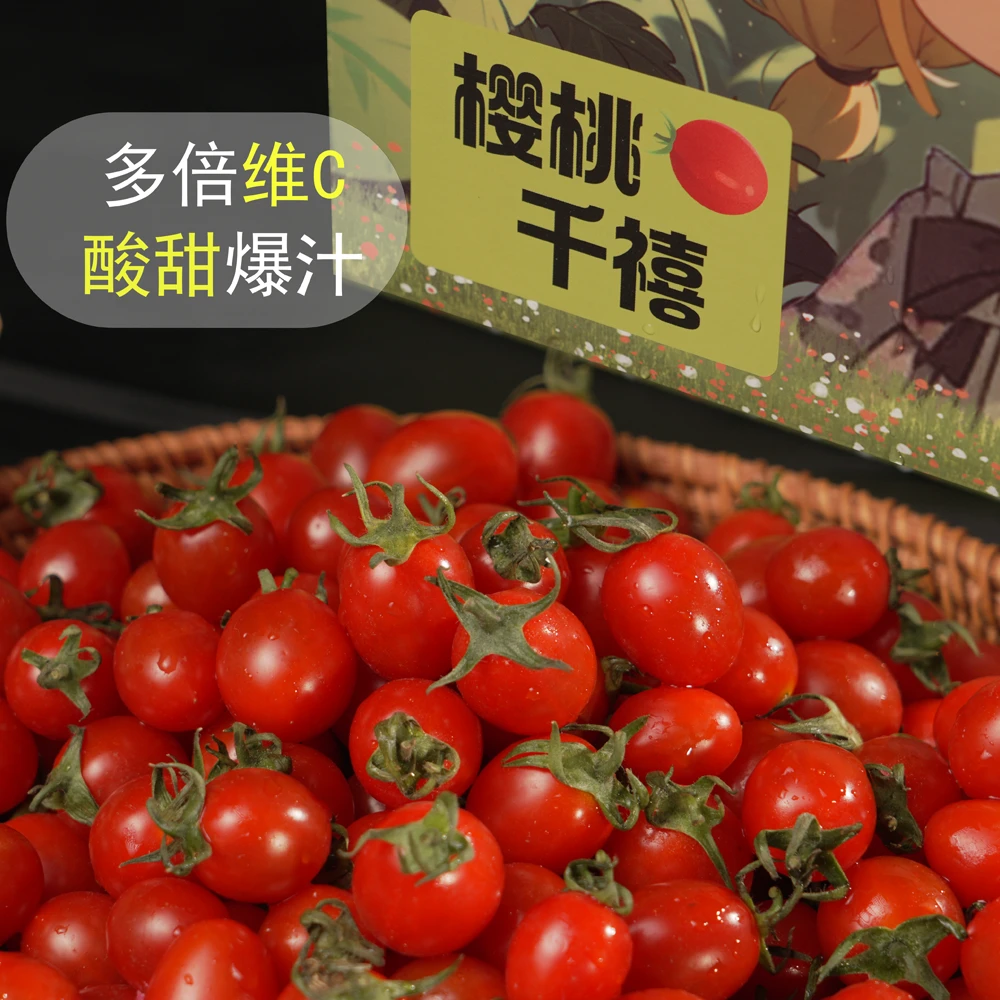 味蕾上的小清新，一口一个爆汁樱桃小番茄，极致享受