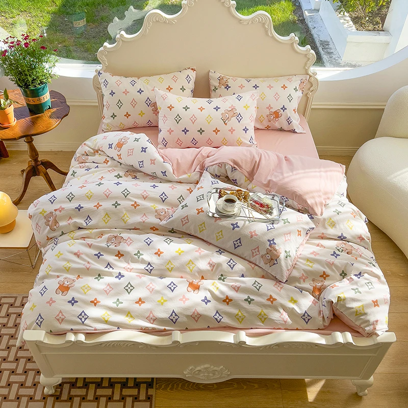 福满园福享A类双层纱四件套