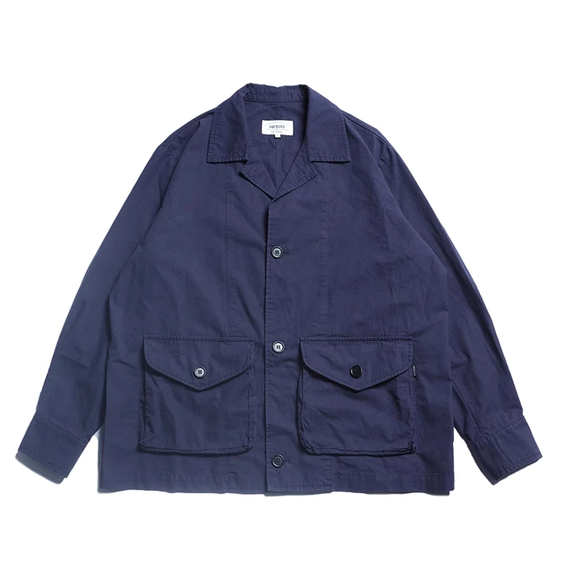 Mess Age Lab国潮复古秋装宽松oversize工装教练夹克长袖休闲外套