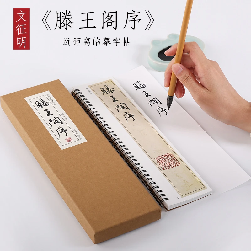 【兰心蕊专属】文征明《滕王阁序》行书全文全集近距离临摹书法字帖