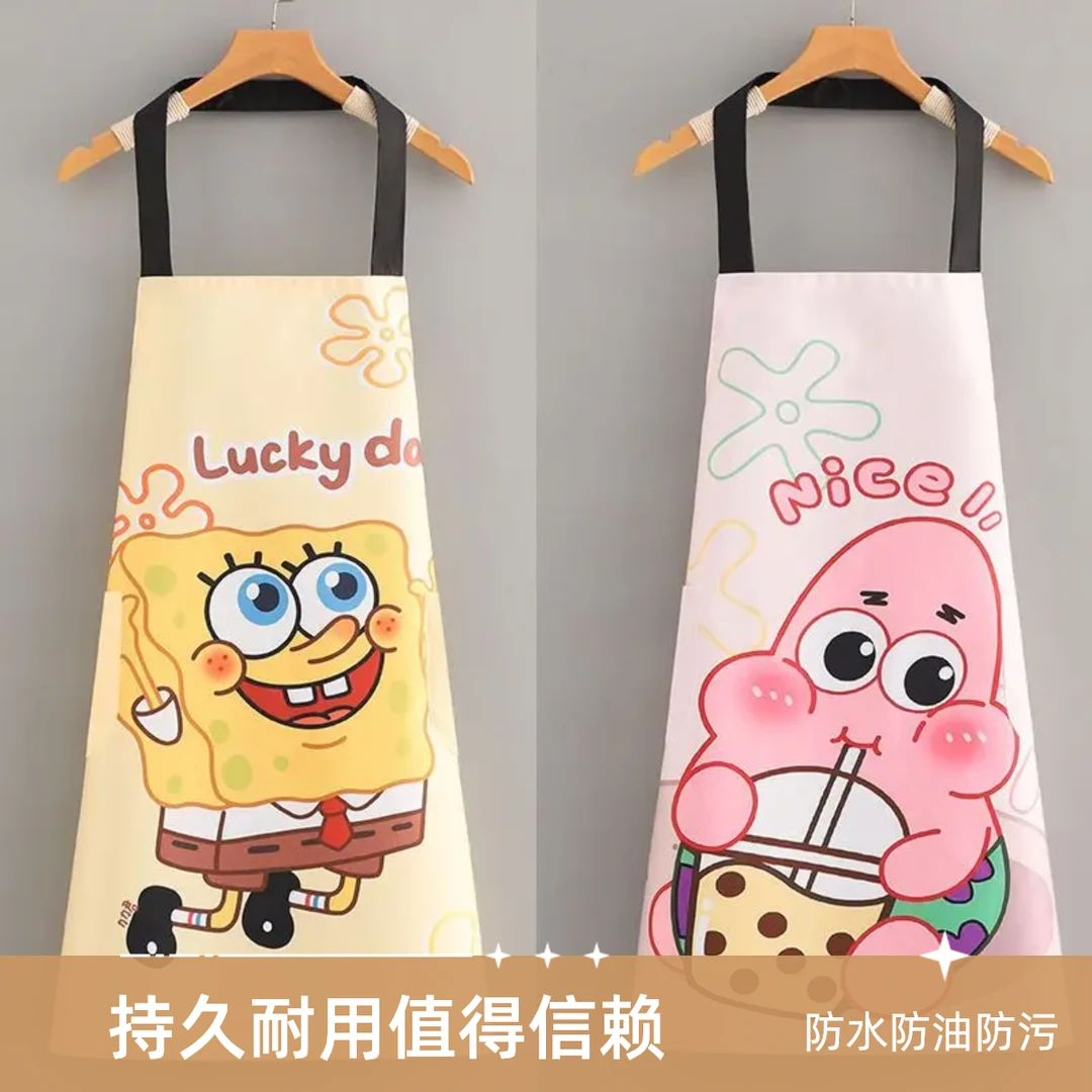 围裙防水围裙围裙环保免洗擦手防水工作服防油防污厨房家用时尚