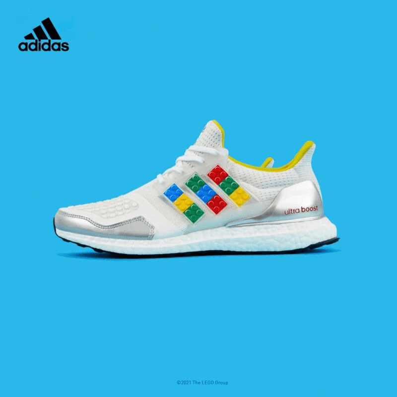 adidas/阿迪达斯 ULTRABOOST DNA X乐高积木男舒适跑步鞋 FY7690