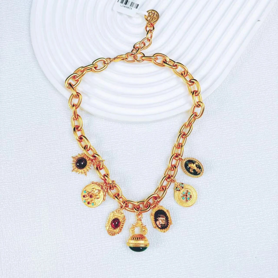 99新  柚礼中古/中古拜雅曼大魔王项链LZ406825