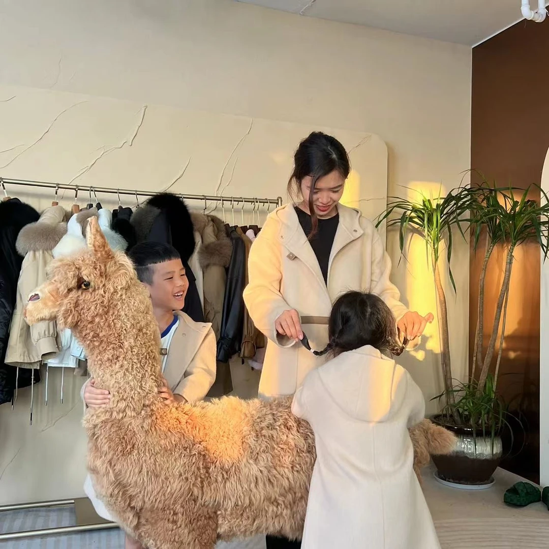 O&S卢漂亮周周跟妹妹 精品童装秋冬外套 1 2207