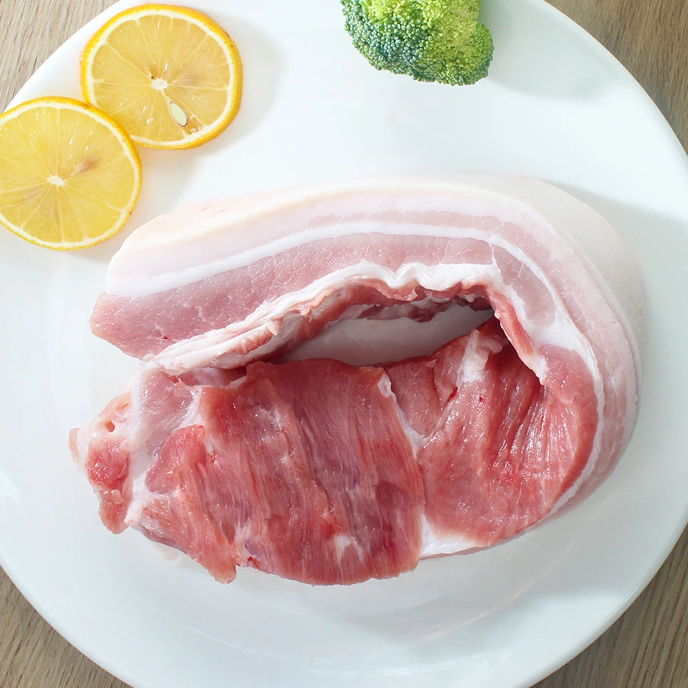 【央企品质】 红烧首选 中粮无抗亚麻籽五花肉+2盒汤骨