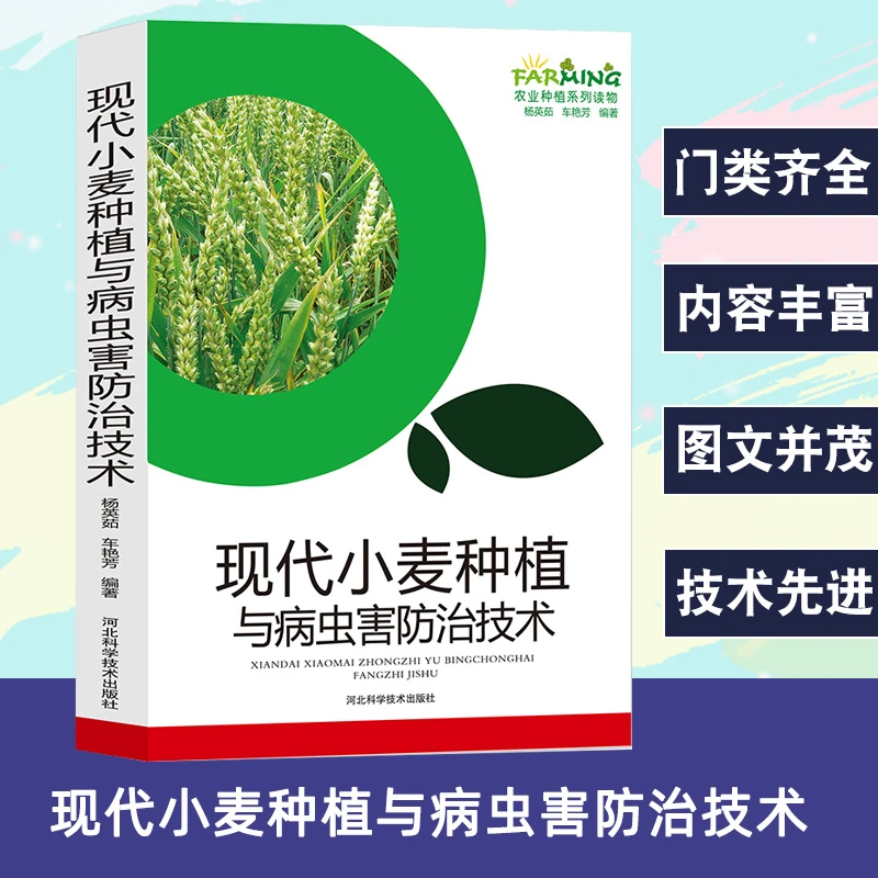 现代小麦种植与病虫害防治技术农业种植系列读物标准化生产河北