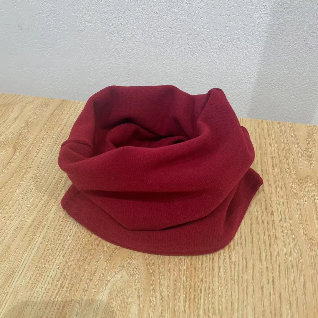 450克双面时尚绒含羊绒蛋白百搭保暖脖套B05秋冬纯色加厚