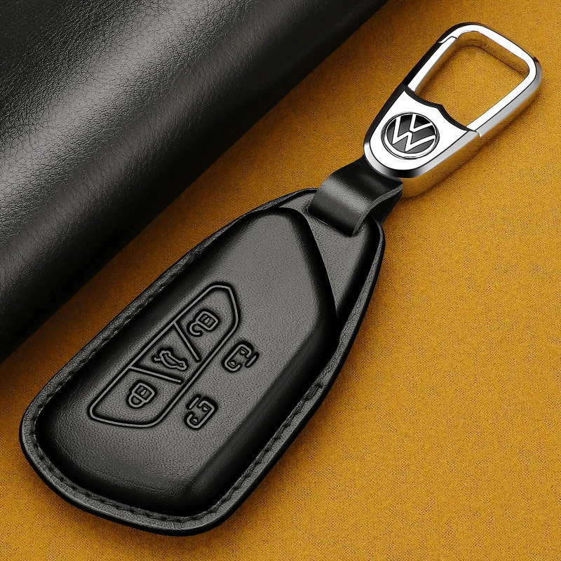 适用2025款大众威然钥匙套真皮20款-24款威然钥匙包全包扣套壳