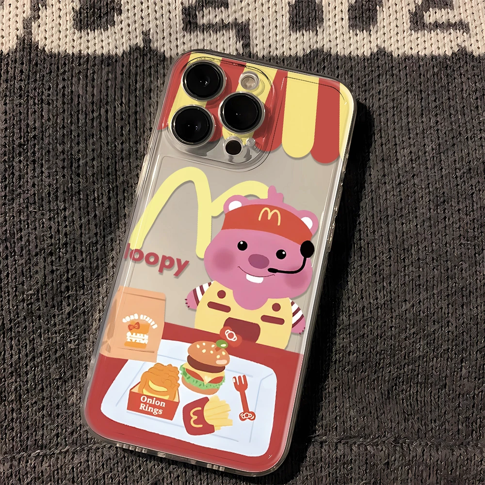 M记打工海狸苹果小米oppovivo华为适用iPhone12/13/14/15手机软壳