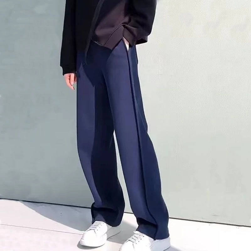 2023春秋季新款运动女裤休闲宽松阔腿裤爆款大码胖mm显瘦直筒裤女