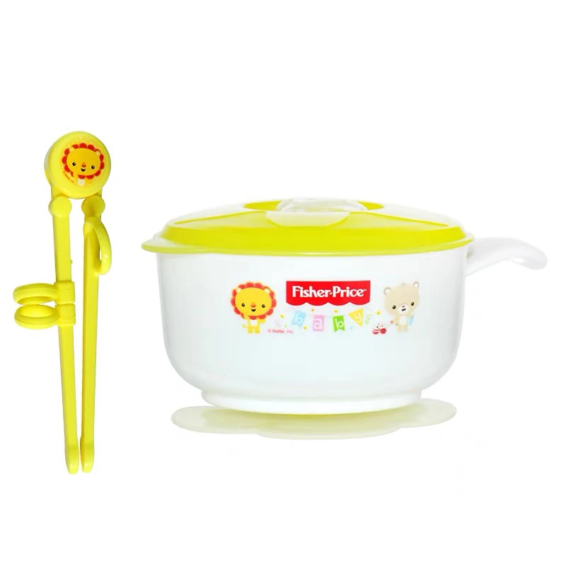 单柄吸盘碗训练筷套装