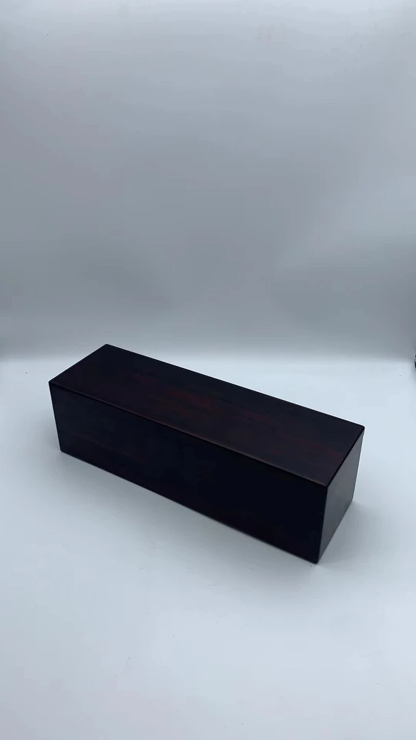 808 大叶ZT精工全榫卯机关字画盒