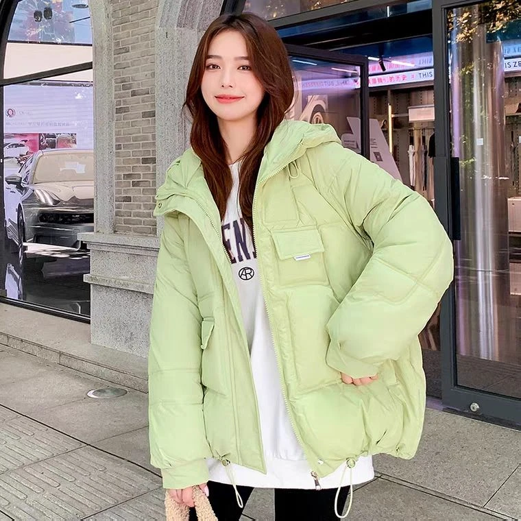 波司豋短款棉衣女2023冬季新款羽绒服服中学生韩版宽松防寒加厚外