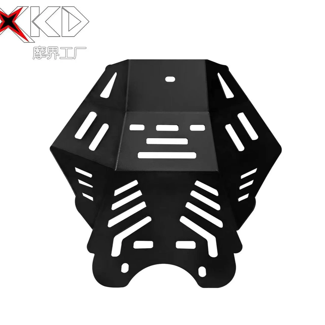 适用于本田幼兽cc110发动机下护板保险杠下护板加强防摔改装配件