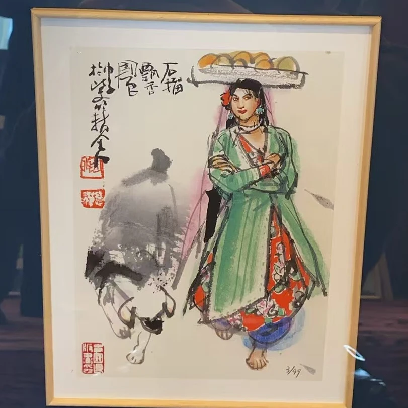 史国良先生 《石榴飘香》 复刻版