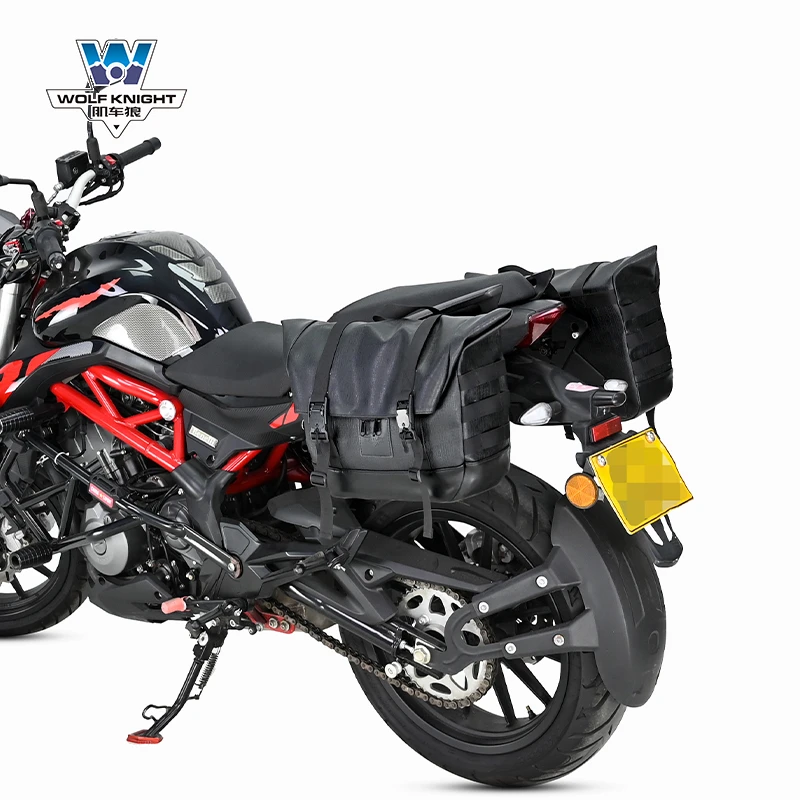 肌车狼适用贝纳利蓝宝龙BN302S侧边包边包可装头盔半全盔改装快拆