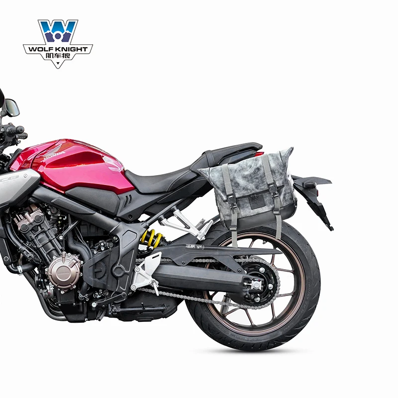 肌车狼 适用于20款本田CB650R侧边包边包可装头盔全盔改装快拆架