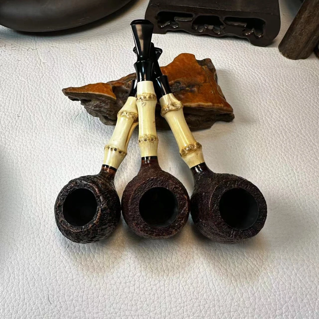 65号纯手工制石楠木烟斗