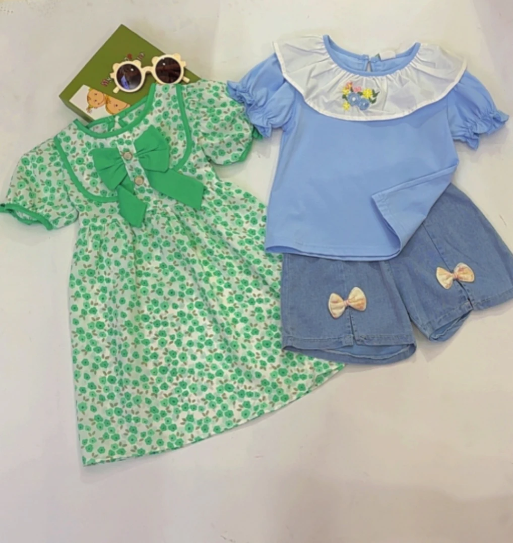 童装实体夏款亏本清仓三件99起（能退能换）