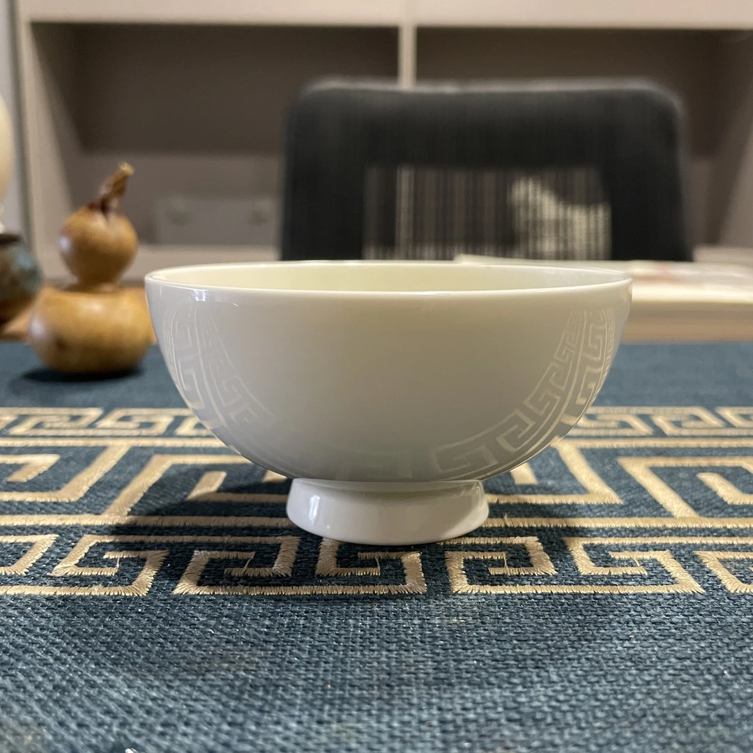 定窑定瓷宋瓷主人杯普洱杯白瓷手工茶具茶杯轻奢礼品办公家用茶道