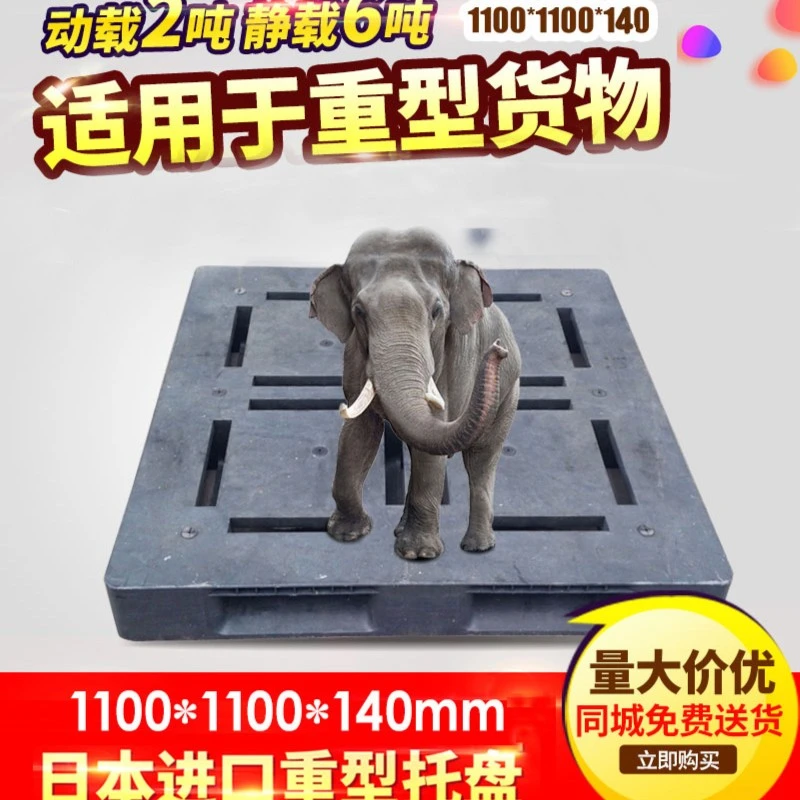 二手塑料托盘东莞叉车托盘塑胶卡板双面托盘厂家动载2吨垫仓栈板