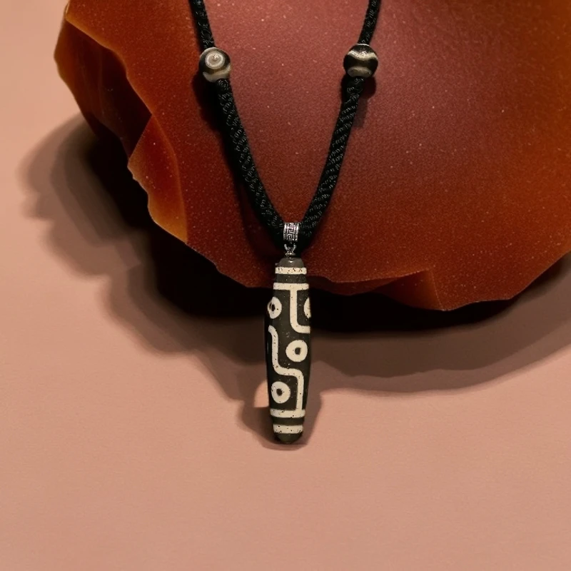 梵藏玛瑙复古包浆风化时尚经典项链男女可佩戴多样性发货只发其一