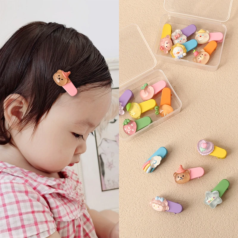 儿童发夹小号不伤发宝宝幼儿发饰清新可爱发卡刘海夹女孩女童头饰