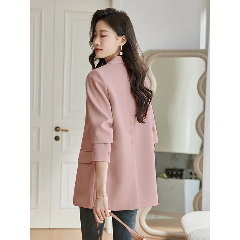 2025春季新款西装外套女显瘦气质小个子韩版西服女宽松时尚欧若风