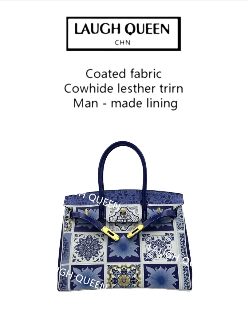 Laugh Queen手工打造真皮女士新款包10418