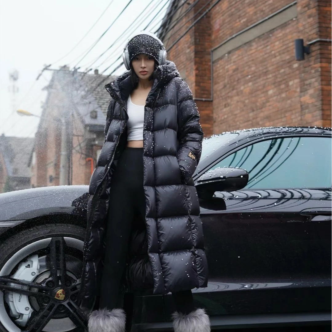 【喵喵工厂】黑金长款-新款情侣款上新时尚百搭宽松外套