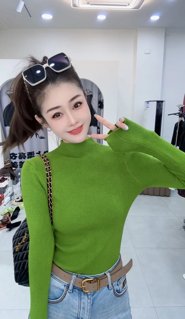 炫彩阁102【中领多色百搭针织毛衣】