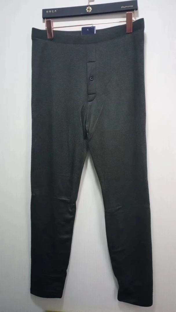 霞姐甄选！朗瑞男士驼绒过冬保暖裤 男款加厚