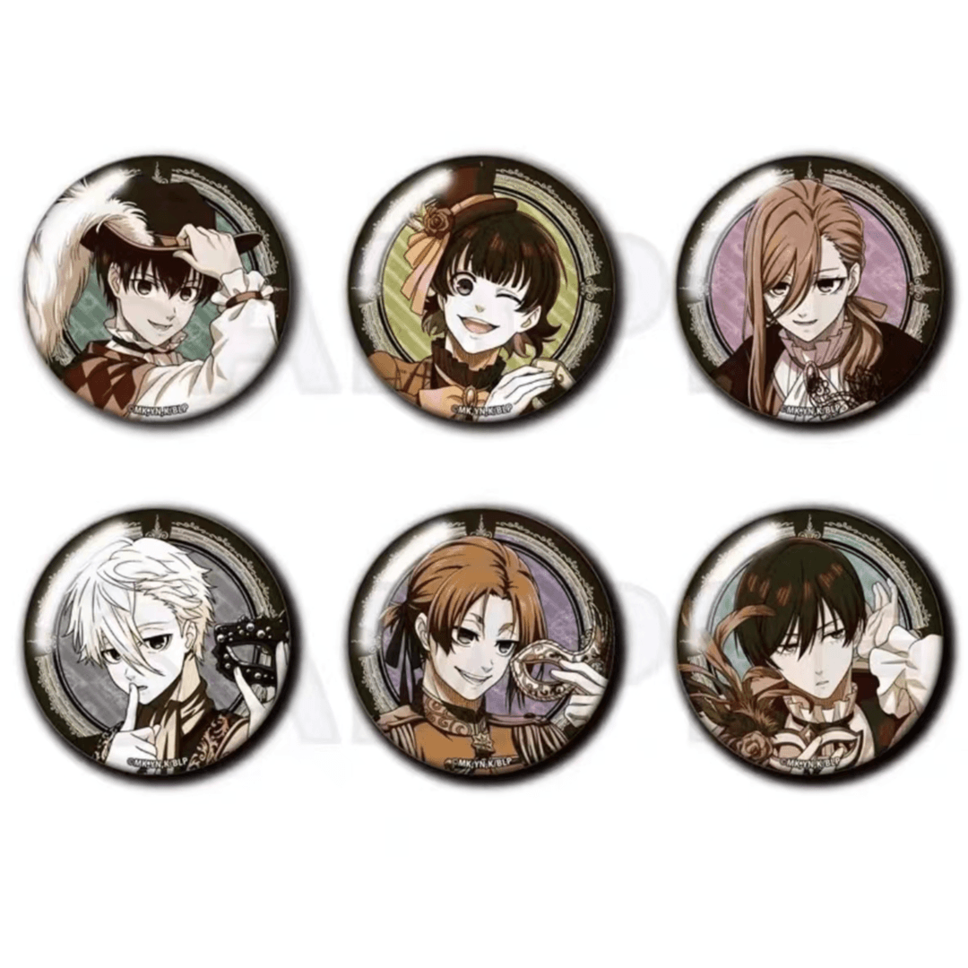 蓝色监狱 假面舞会 日谷吧唧  徽章 【默认代拆】
