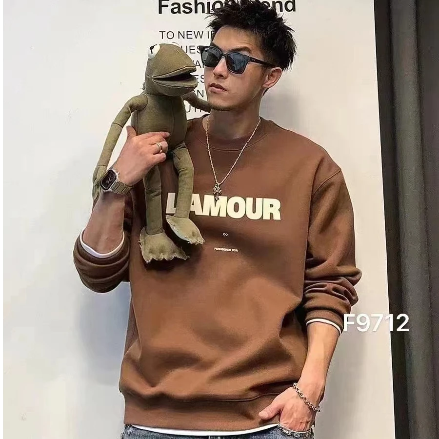 【39--79】秋冬重工卫衣男士2024新品潮牌休闲外套百搭长袖