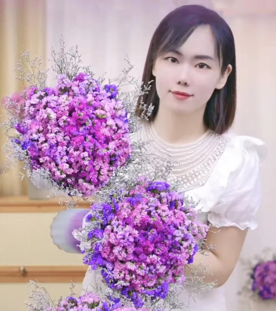 云南昆明直发勿忘我自然干花花束鲜花真花插花卉礼物花卉