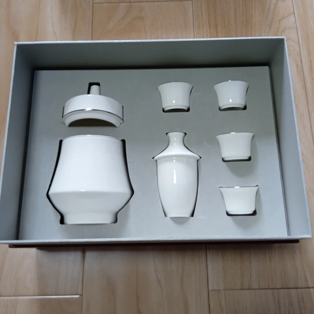 淄博文旅地域特色礼品馈赠佳品温酒杯石英瓷瓷器