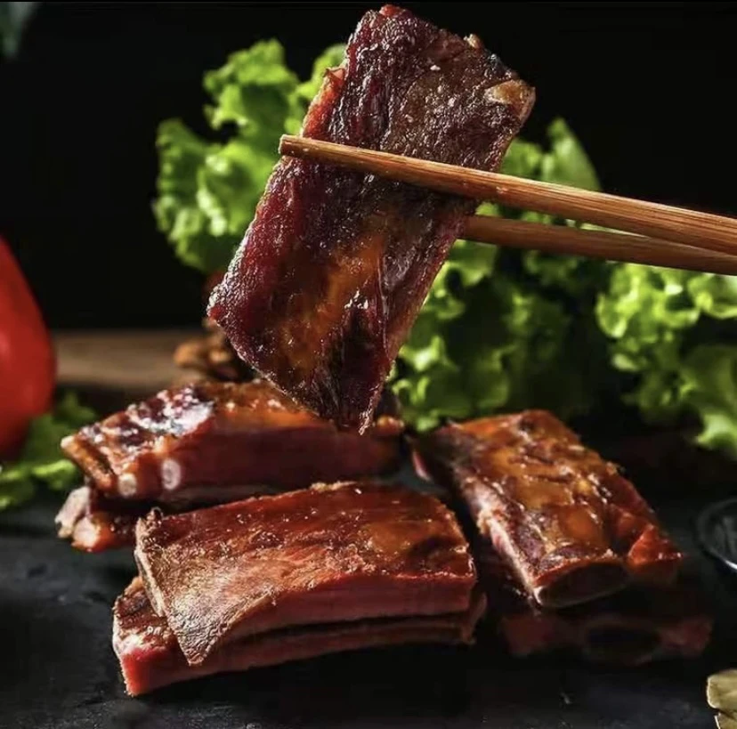 【新疆包邮】烟熏腊排骨土猪排骨腊肉传统地道传统熏制浓郁乡里风味