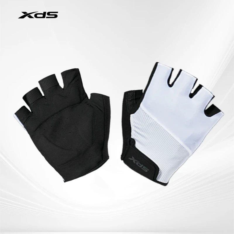 XDS/喜德盛专业骑行手套透气训练防滑耐磨半指速干春夏薄款露指
