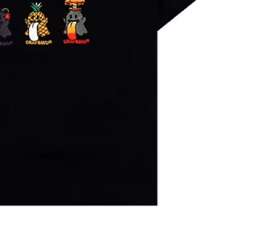 呆呆姐 G家可爱12鬼万针刺绣短T  已售1W+