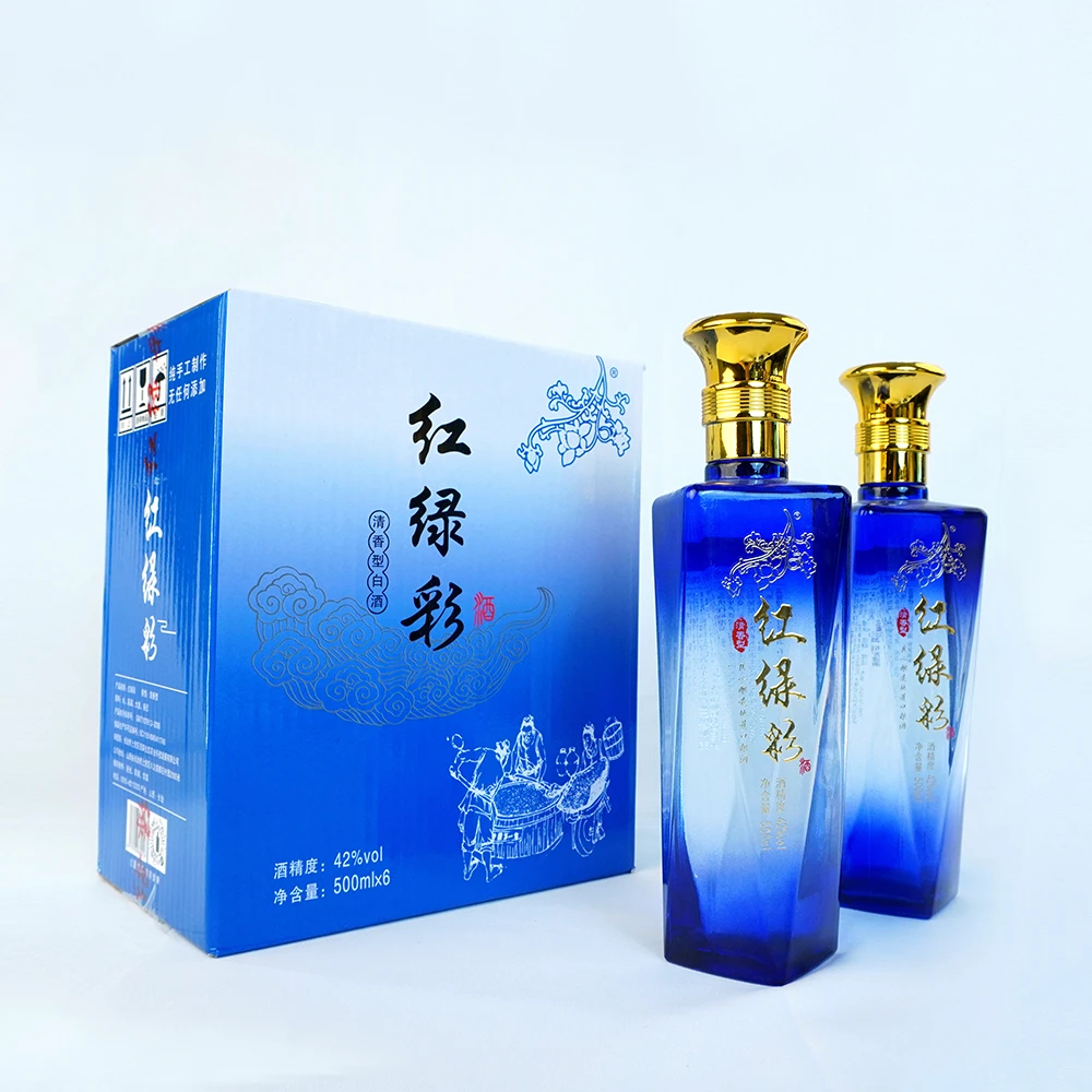 红绿彩酒蓝钻42度500ml