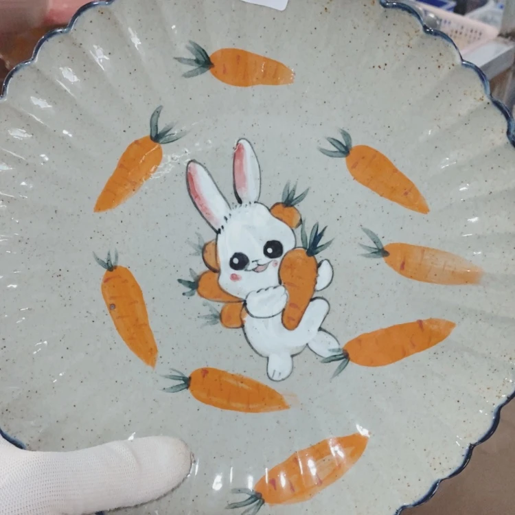 【闪购商品】瓷碟幽**开陶瓷