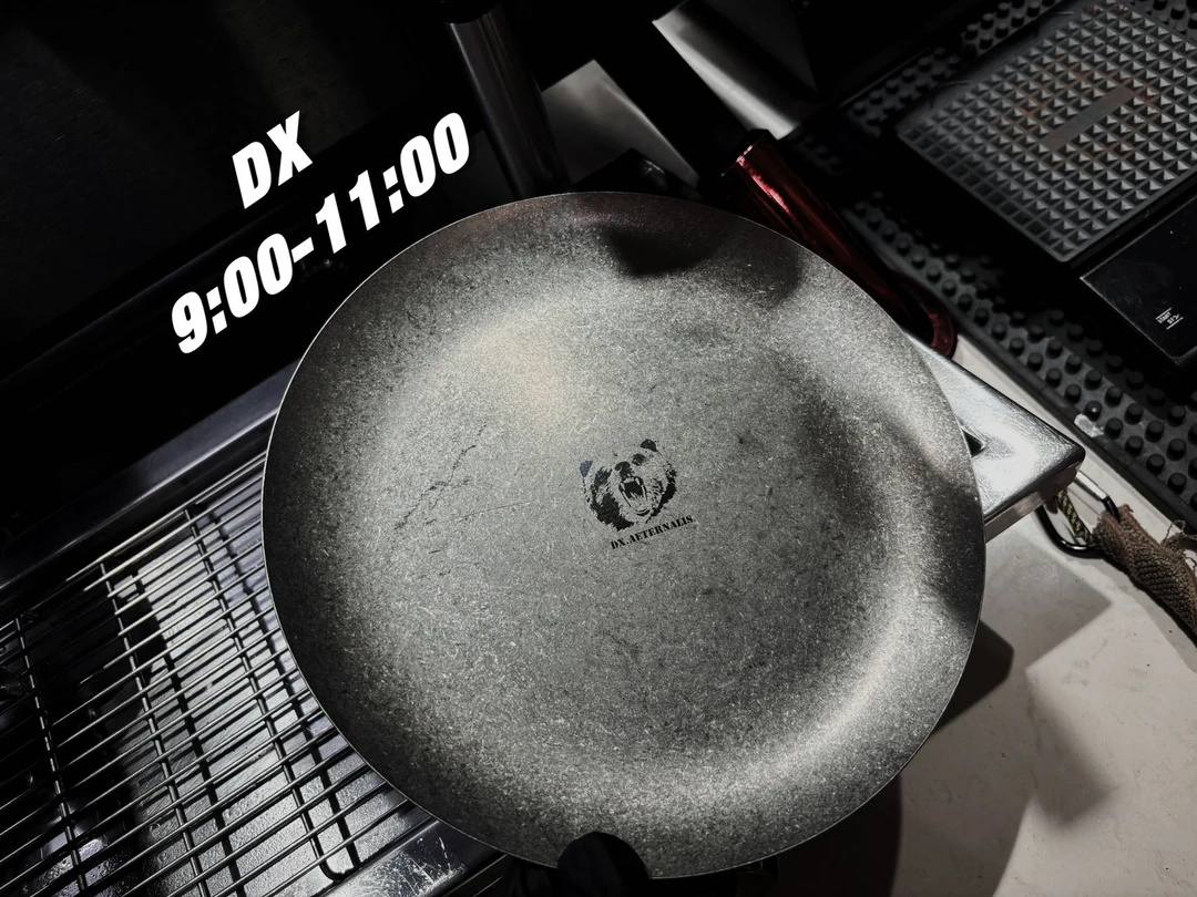 高端有钛不锈钢餐盘/圆盘（彩盒包装）